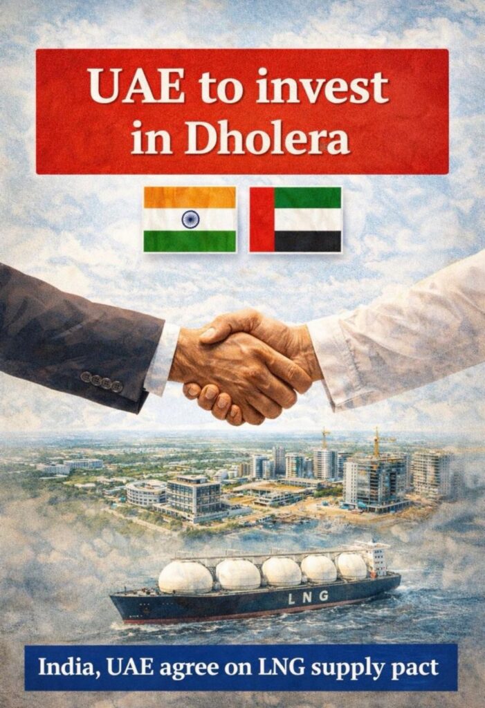UAE investment in Dholera

